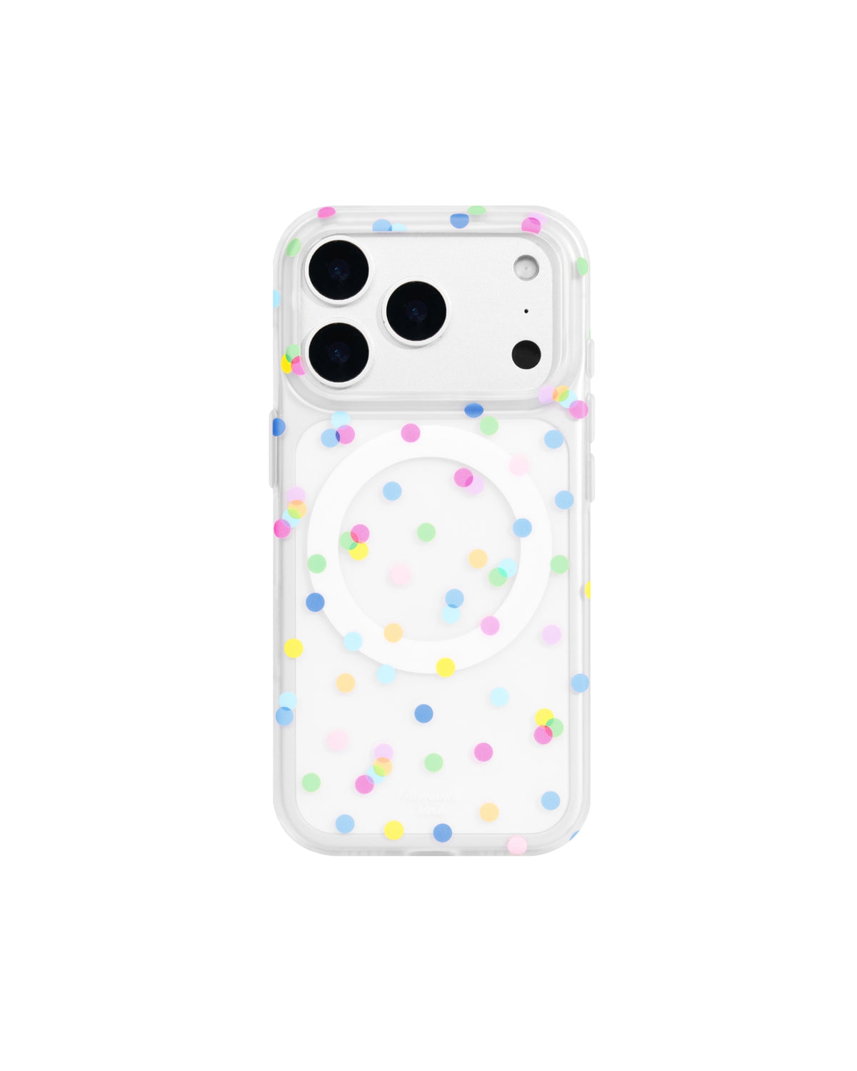 Colorful confetti phone case
